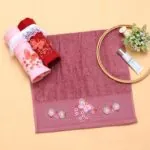 حوله دستی بهبافت آذر - گل برجسته