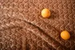 پتو یک نفره روشا تک رنگ گل برجسته