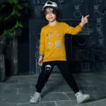 بلوز شلوار بچه گانه دورس گلدوزی شده 4 خرس