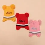 کلاه بافت داخل خز mom