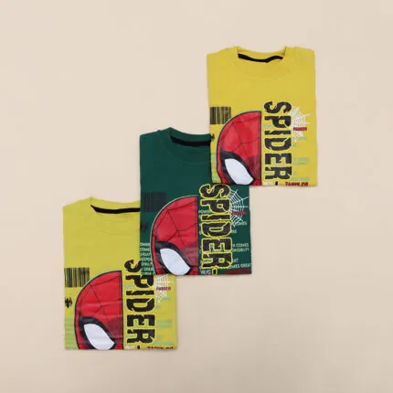 ست تیشرت شلوارک پسرانه طرح SPIDER MAN