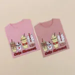 ست تیشرت شلوار دخترانه کد 602233