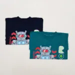 تیشرت پسرانه طرح‌ ربات کد 601564/1