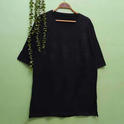تیشرت نگین کوب زنانه کد 906235