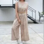 رامپر یقه هفتی زنانه کد 904030