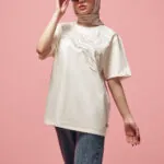 تیشرت طرح موج زنانه کد 906152
