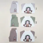 ست بلوز شلوار بگی دخترانه کد 602319