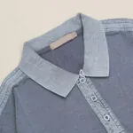 تیشرت یقه دار مردانه کد 801391