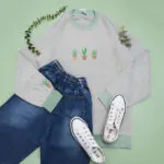 بلوز حوله ای طرح کاکتوس کد 904144/1