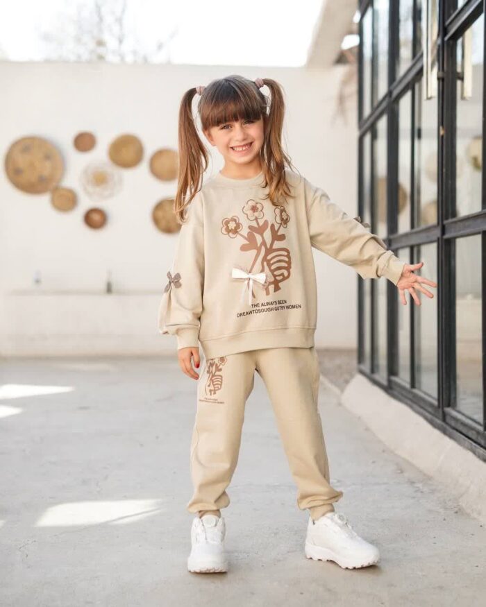 ست بلوز شلوار دخترانه کد 602323