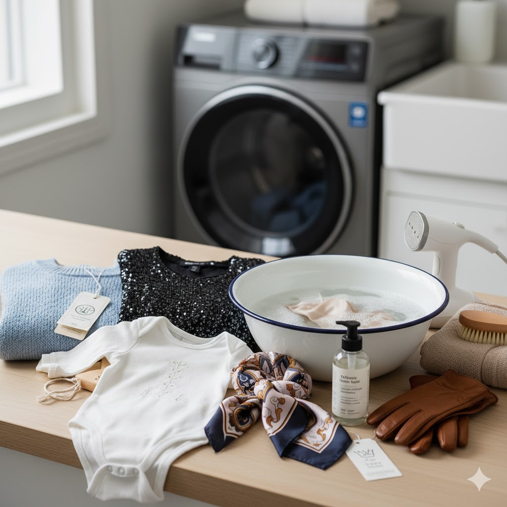 لباس‌هایی که نباید با ماشین لباسشویی بشوریم