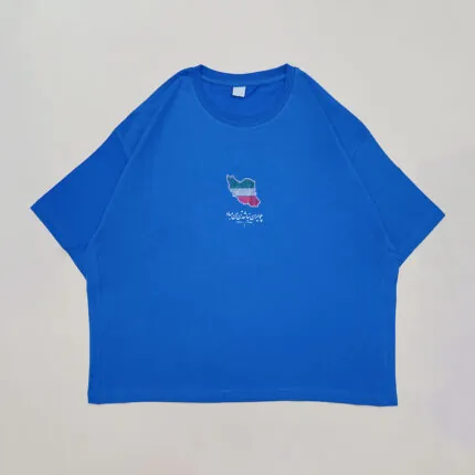تیشرت کراپ طرح وطن کد 906279