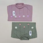بلوز بافت دخترانه کد 604054