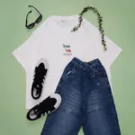 تیشرت کراپ طرح وطن کد 906279