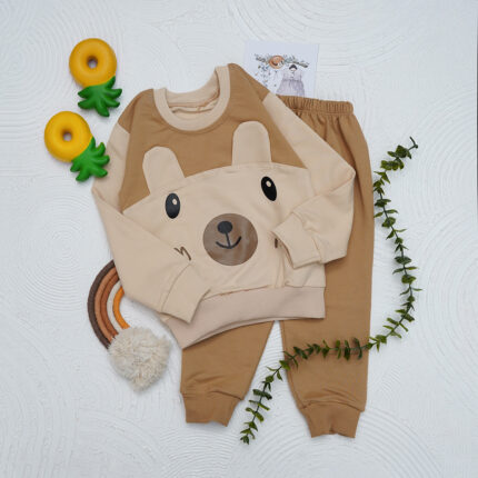 ست بلوز شلوار عروسکی پسرانه کد602668