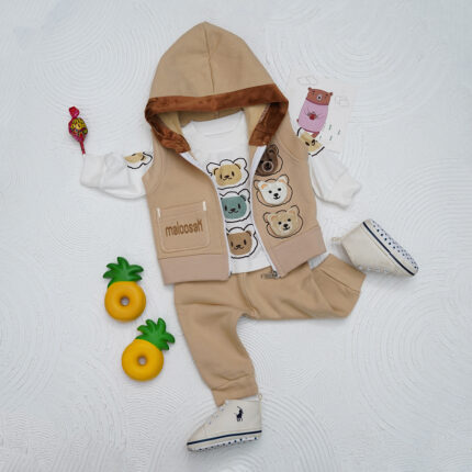 ست پاییزی نوزادی پسرانه کد 602467