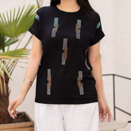 تیشرت ویسکوز زنانه کد 906210
