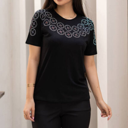 تیشرت ویسکوز زنانه کد 906271/2
