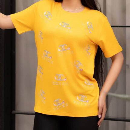 تیشرت ویسکوز زنانه کد 906120