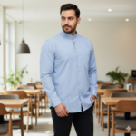 پیراهن یقه دیپلمات مردانه کد801245