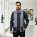 شال گردن بافت مردانه کد 01204045