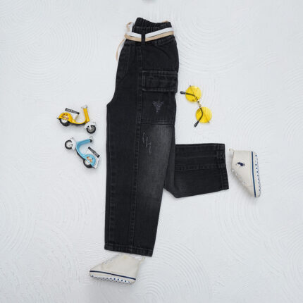 شلوار مام استایل دخترانه کد 606026