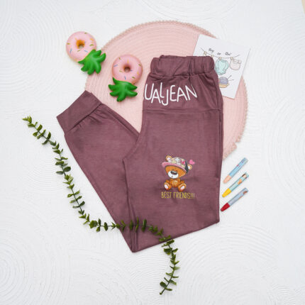 شلوار راحتی دخترانه کد 606092