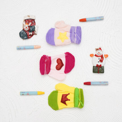 دستکش بافت دخترانه 01204048