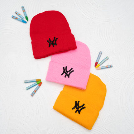 کلاه بافت رنگین کمانی کد 01204046