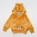 ست هودی و شلوار تدی عروسکی نوزاد کد 411240