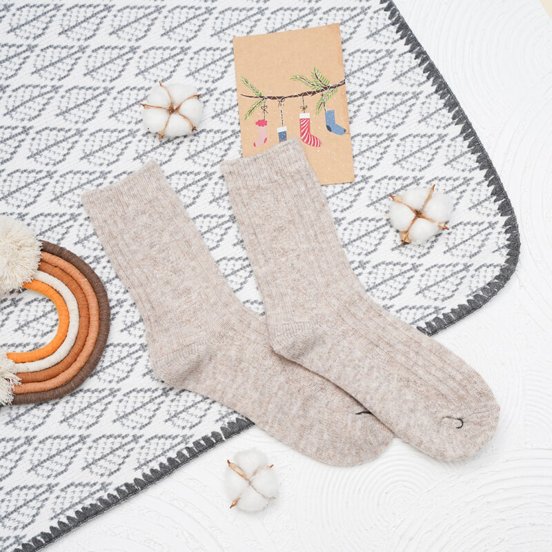 جوراب ساق بلند زمستانی زنانه کد 140409141