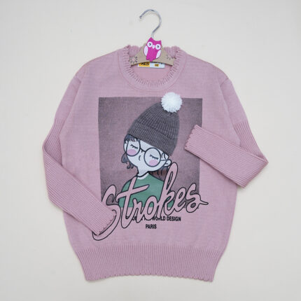 بلوز بافت دخترانه کد 601656