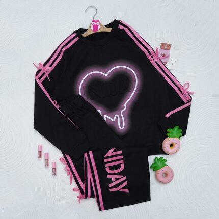 ست بلوز و شلوار دورس دخترانه کد 602247