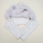 کلاه و شال گردن سرهمی تدی بچگانه کد 140409283