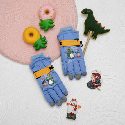 دستکش تو خزدار دایناسوری بچگانه کد 140409282