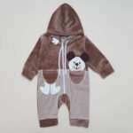 سویشرت سرهمی مخمل نوزادی کد411247