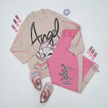 ست بلوز شلوار دورس دخترانه کد 602764