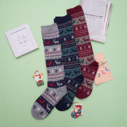 جوراب ساق بلند زیر زانو زنانه کد 903154