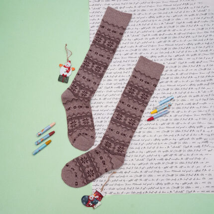 جوراب ساق بلند زیر زانو زنانه کد 903154