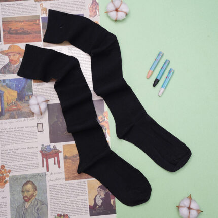 جوراب ساق بلند بالای ران زنانه کد 903165 