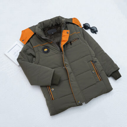 کاپشن پافرشو ضد آب پسرانه کد604084