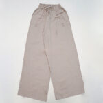 شلوار بگ کتان کمر کشی کد 907242