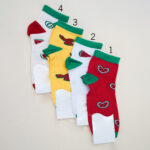 جوراب ساق کوتاه یلدایی کد 603077