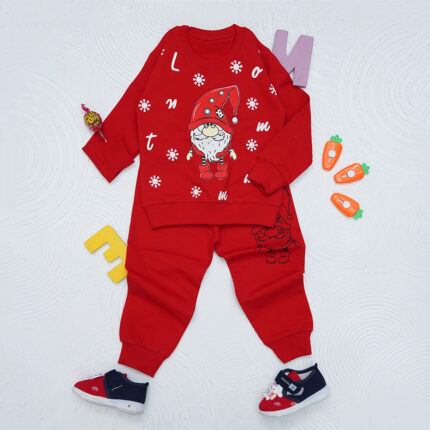 ست بلوز شلوار دورس یلدایی دخترانه کد602768