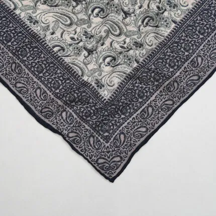 روسری ژاکارد طرح ترمه کد 905375