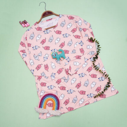 بلوز راحتی گیاهی زنانه کد 904399