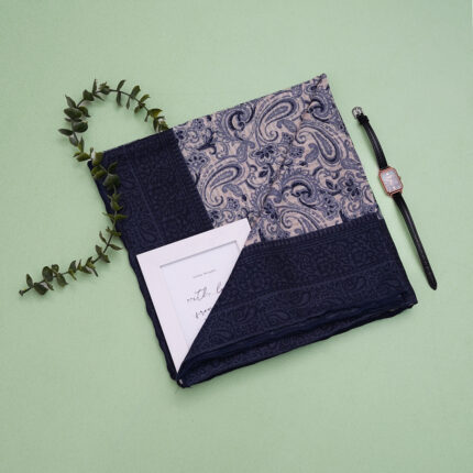 روسری ژاکارد طرح ترمه کد 905375