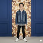 کت جین پسرانه کد 601664