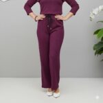 شلوار نیم بگ زنانه کد 907009