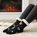 جوراب ساق کوتاه تو پشمی کهکشانی کد 14040928